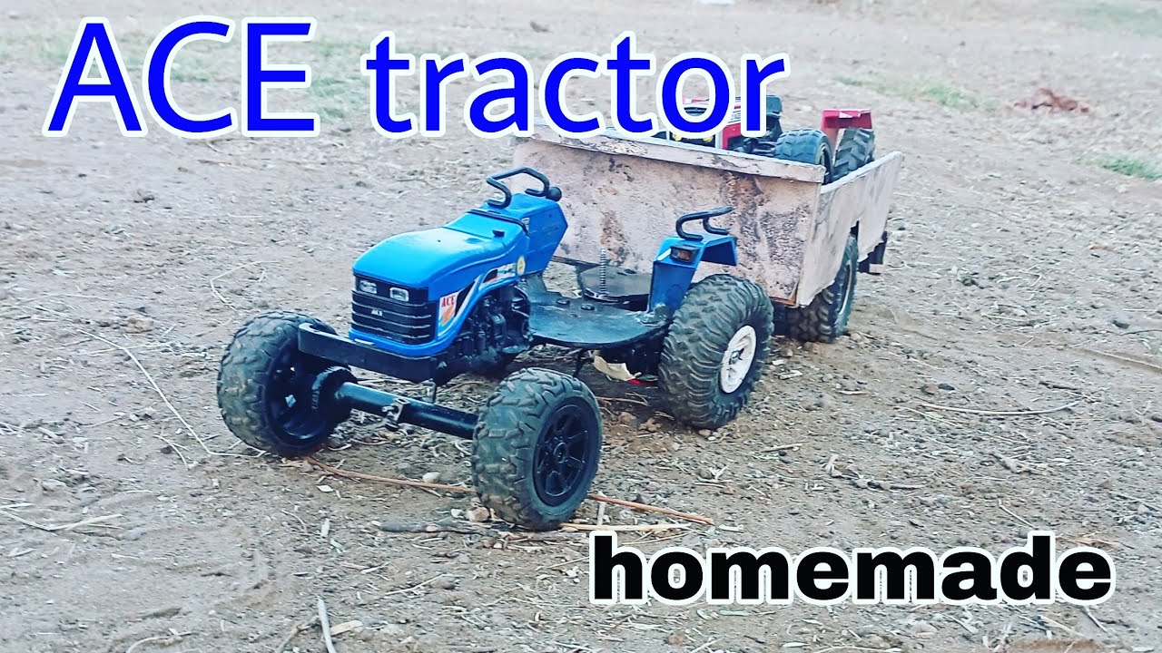 ACE tractor modified at home