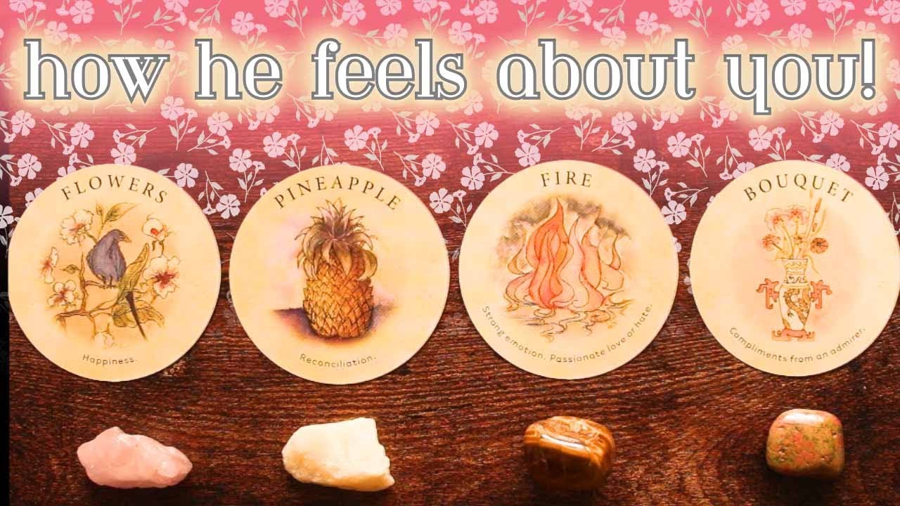 💐 HOW HE FEELS ABOUT YOU! 💐 Pick A Card Tarot