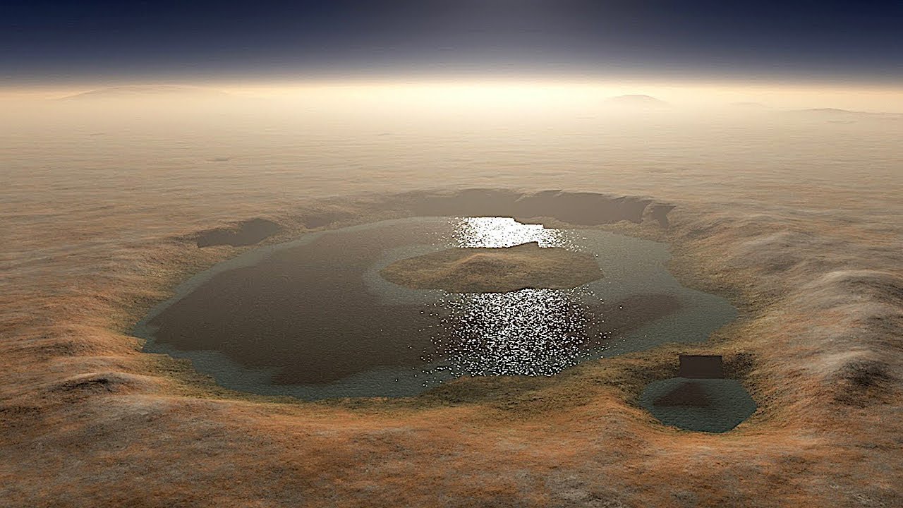 NASA encontra água líquida em Marte!