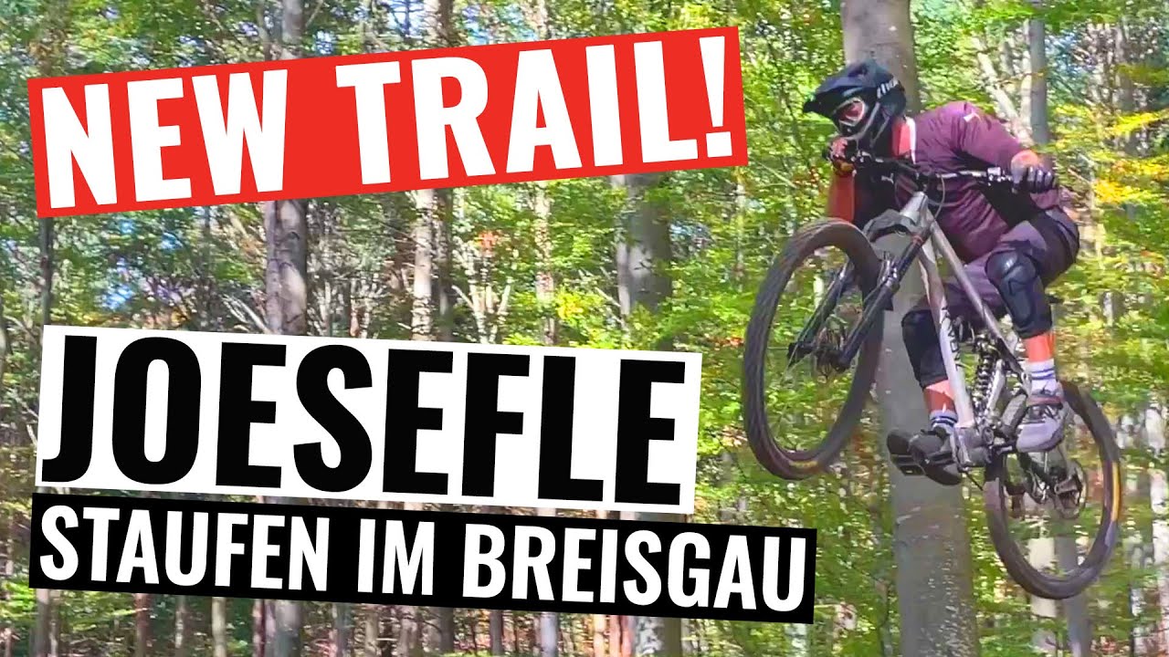 Joesefle Trail Staufen mit dem EMTB - Neuer Legaler MTB Trail im Schwarzwald!