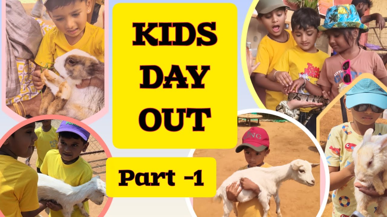 🐒 Full Day at Jeeva Park | Kids + Teachers Become Wild! Animal Park Adventure Vlog 🦜🐍 
