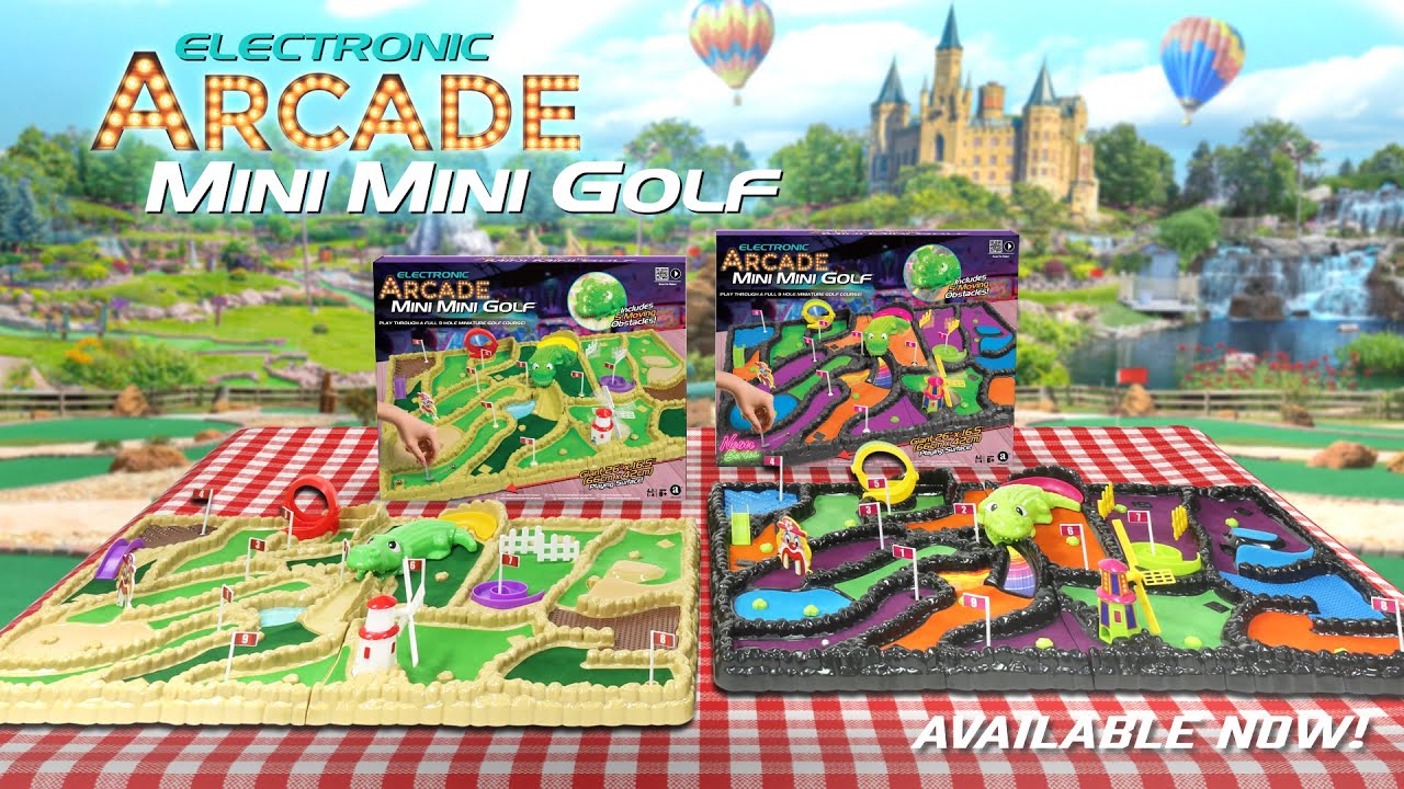 Electronic Arcade Mini Mini Golf Game (GA1901 - 2020) - Introduction (55 seconds, English)