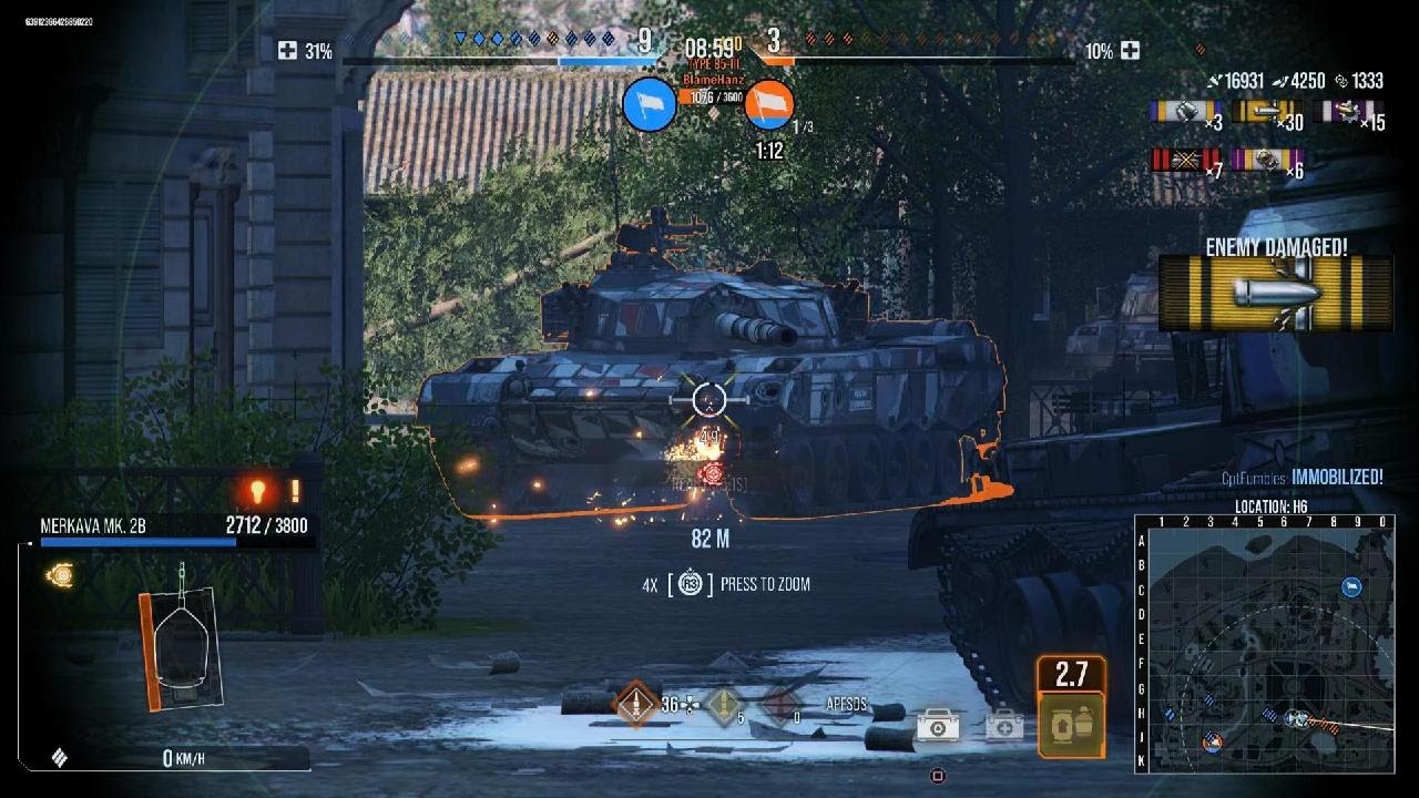 BOTS Merkava Mk 2B Azure Coast