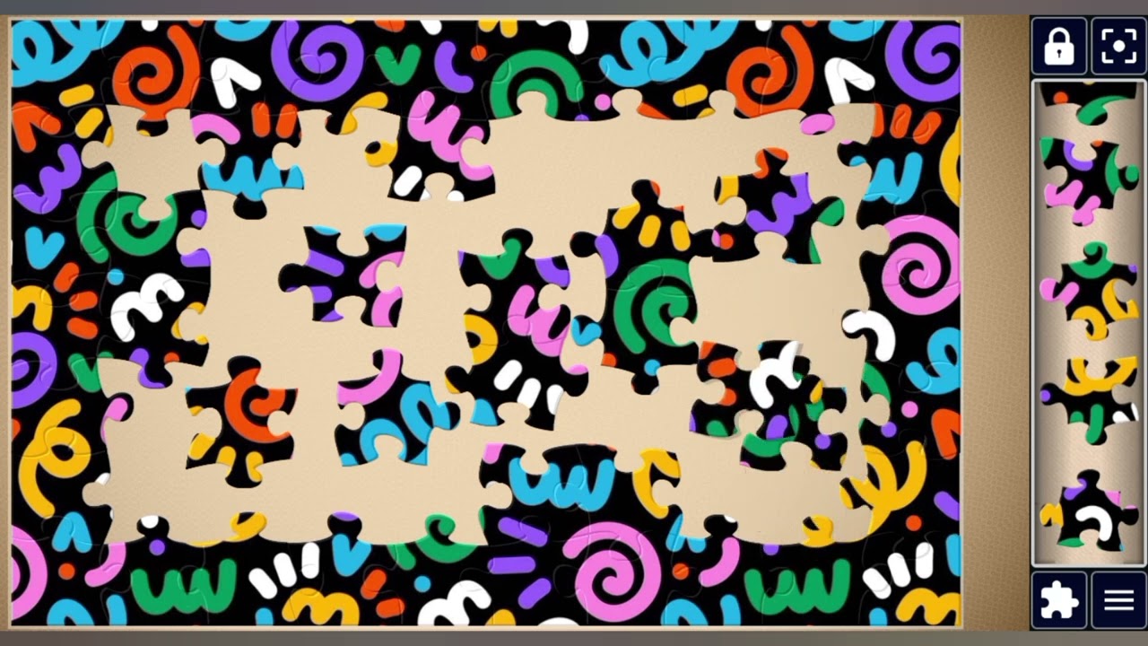 Bright Colorful Spiral Party🎊🎉🧩 Playful jigsaw puzzle 🧩//@jigsawpuzzle45