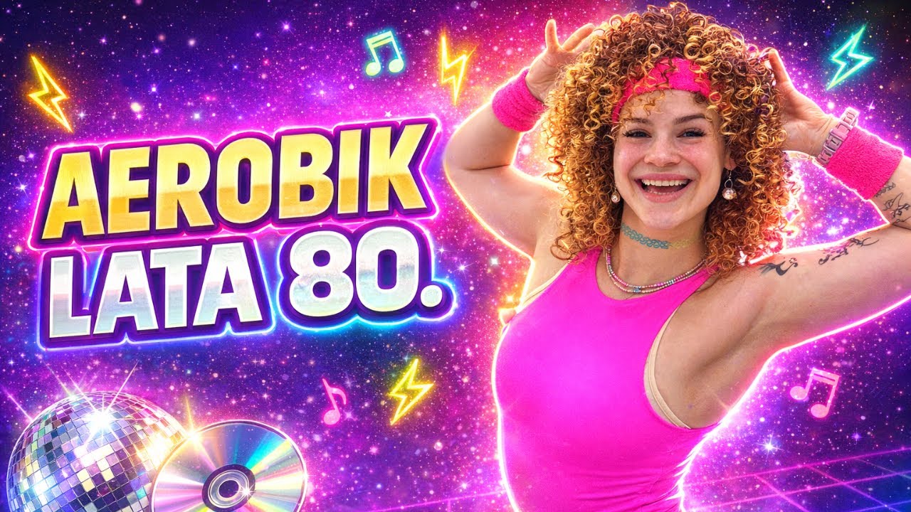 AEROBIK LATA 80. 🪩 Trening 𝗖𝗔𝗥𝗗𝗜𝗢 w rytmie hitów!