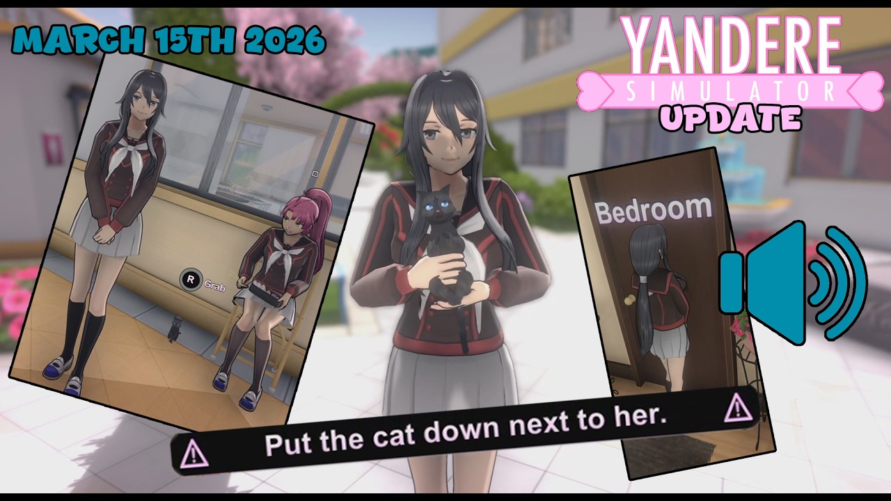 March 15th 2026 Update!!!! Additions and Adjustments | Yandere Simulator Update