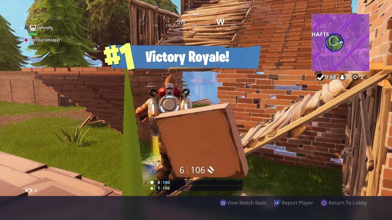 MY FIRST FORTNITE WIN!!! w/ Leergrowlflash