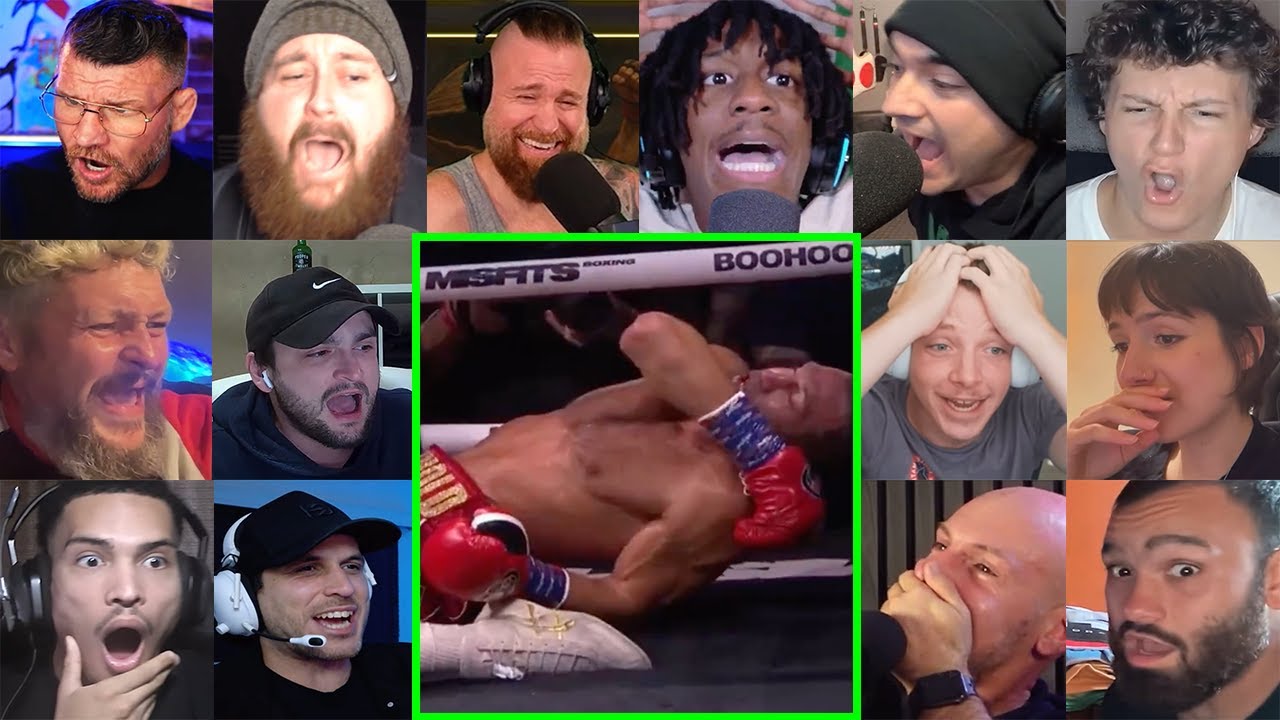 TILL vs ROCKHOLD KO LIVE REACTIONS featuring 20 channels!