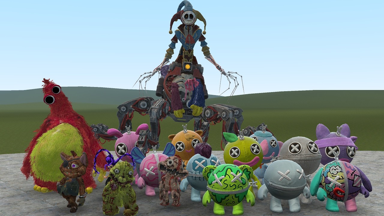 ALL POPPY PLAYTIME CHAPTERS 1-5 CHARACTERS In Garry's Mod!