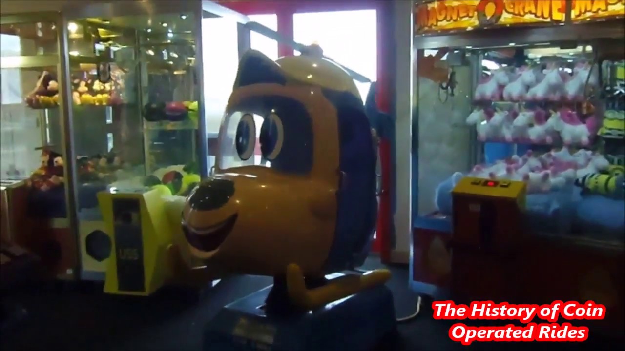 1990s Coin Operated Helicopter Kiddie Ride - Budgie The Little Helicopter