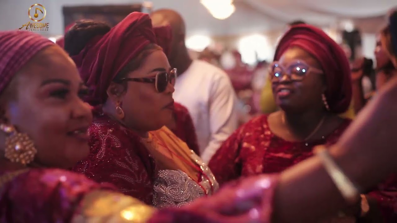 AWESOME BAND LIVE PERFORMANCE @ YARD 158 LAGOS WEDDING