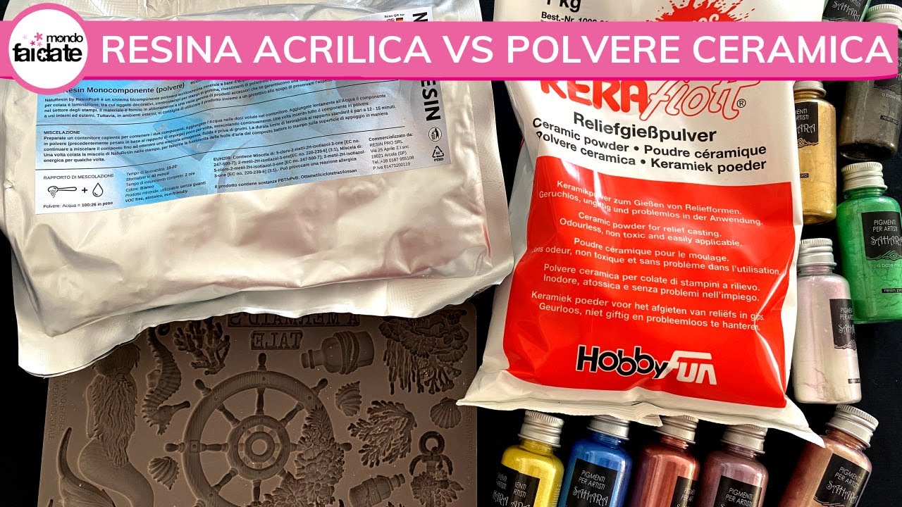 Resina Acrilica vs Polvere Ceramica le differenze