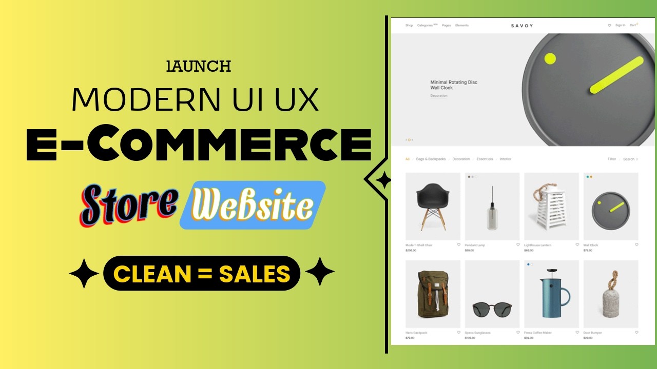 Почему минималистичные AJAX-темы &mdash; это будущее WooCommerce | Обзор темы Savoy