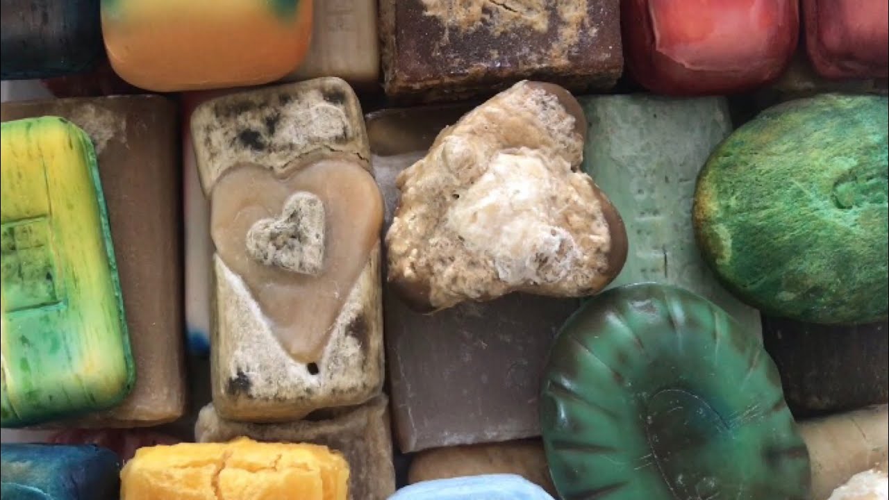 ASMR SOAP #88 /Cutting strange soaps 🧼 Резка странных мыл