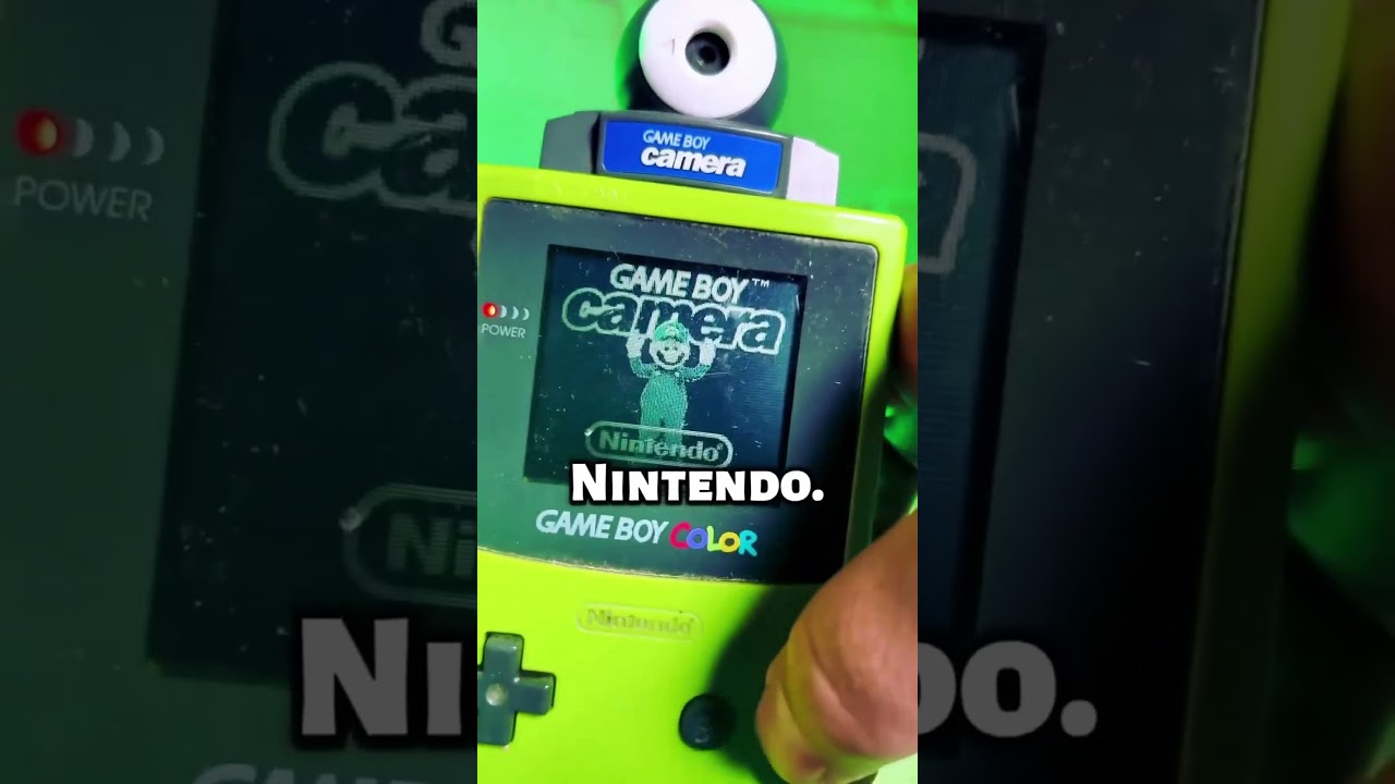 Nintendo Gameboy Camera - GOAT 