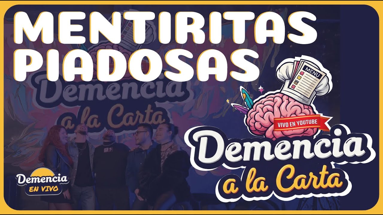 DEMENCIA A LA CARTA | MENTIRITAS PIADOSAS | EN VIVO CON CONNIE, SANTIAGO, IVO, GIAN Y VICKY