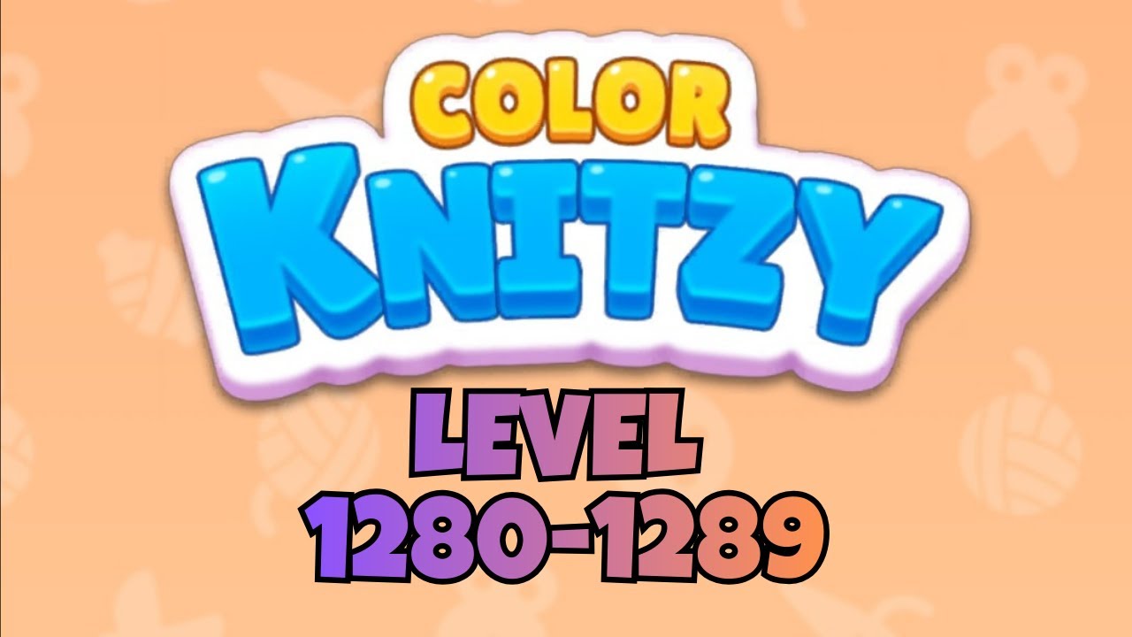 Color Knitzy level from 1280 to 1289 👉 Full Walkthrough & Puzzle Solution