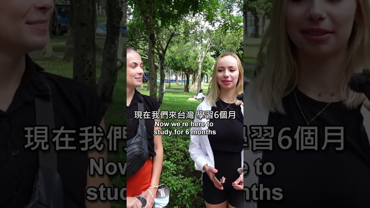 Polish girl speaking Mandarin Chinese