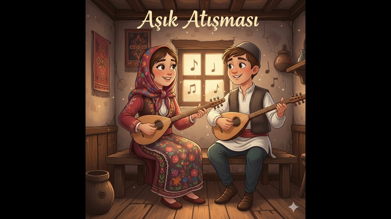 AŞIK ATIŞMASI | Kara Gözlü Nazli Yarim-Bağlama Düet🎶🎶