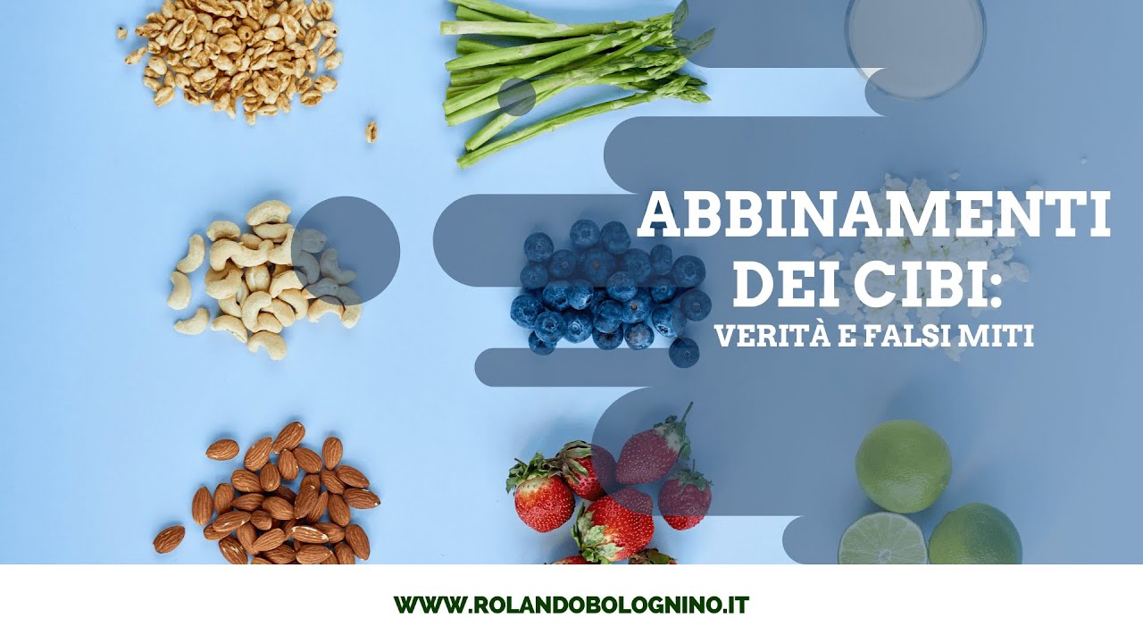 Abbinamenti dei cibi, verità e falsi miti  -  Dalla puntata del 24 febbraio 2023 di Elisir Rai3