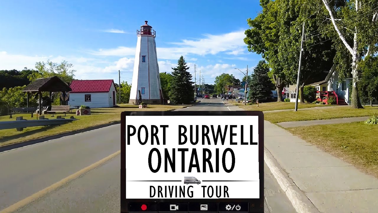 Discover Port Burwell, Ontario in 4K 🚗 | Scenic Drive & Lakeside Bliss 🌊