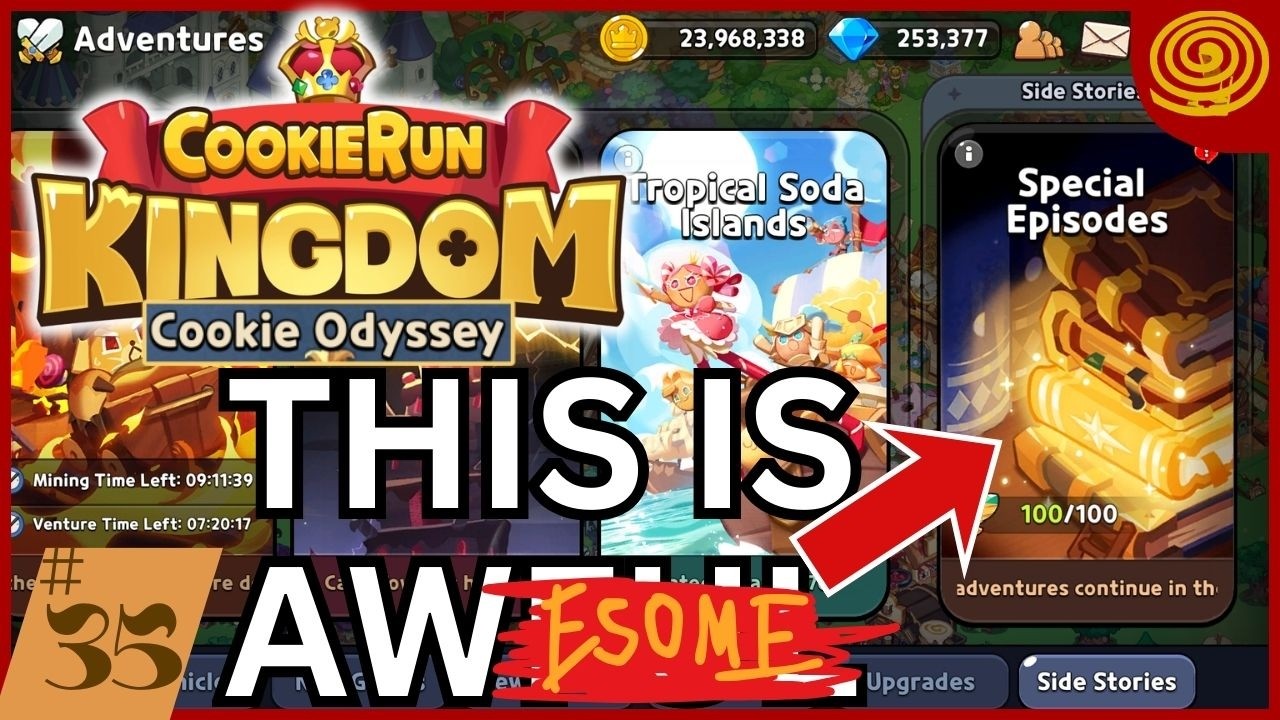 Zero Complains Challenge (Odyssey Chapter 3 Day 2) | CookieRun: Kingdom | #35