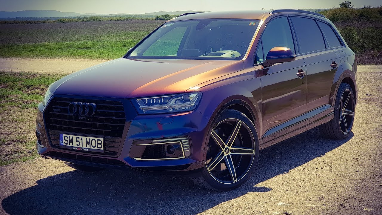 Prezentare Audi Q7 - E-Tron - POV - Custom Tuning - 4K