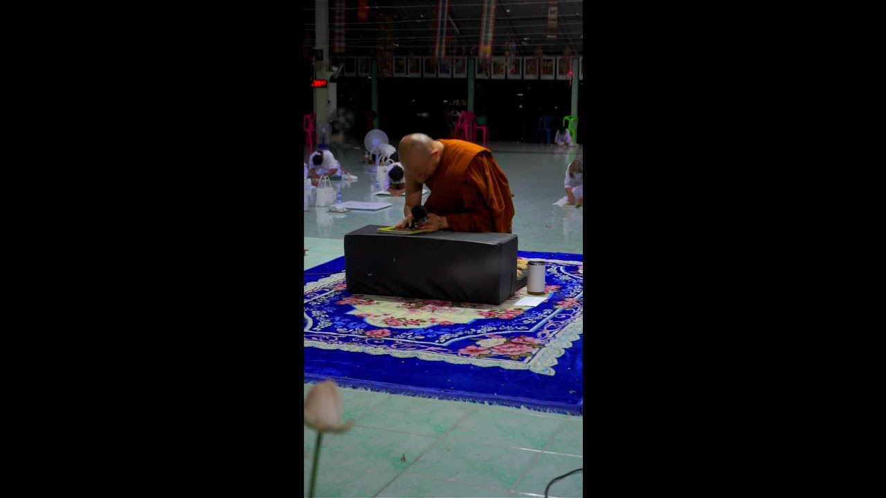 ร่วมกันทำวัตร สวดสาธยายบทพระธรรม  วัดดอนกู่ บ.หนองนกเขียน ต.โนนทอง อ.หนองเรือ จ.ขอนแก่น