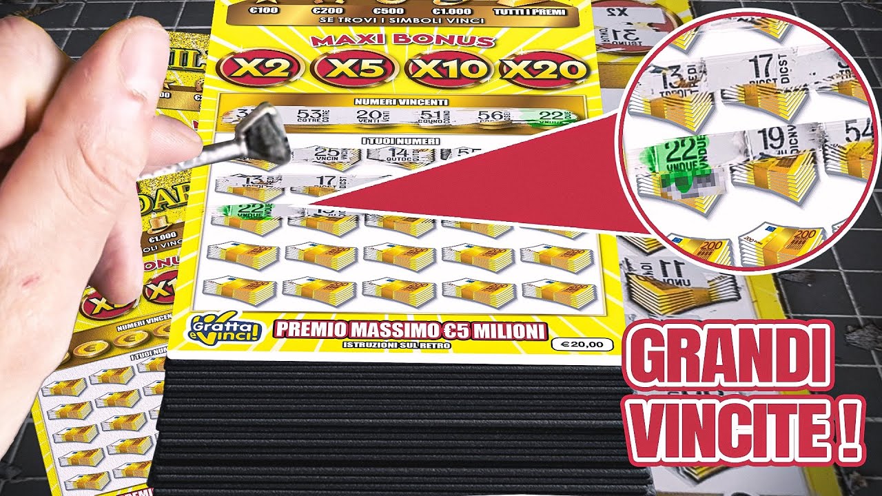 UN PACCO INTERO DI MAXI MILIARDARIO NEW (Gratta e Vinci)