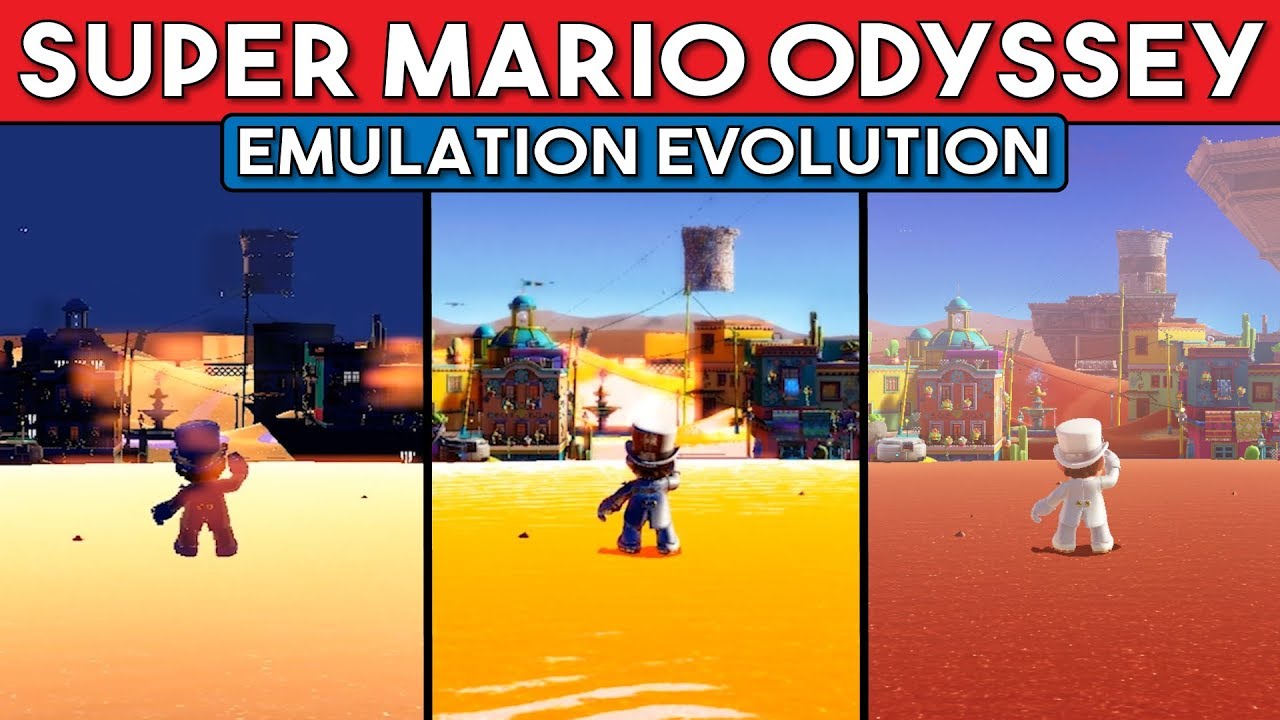 The Evolution of Super Mario Odyssey Emulation