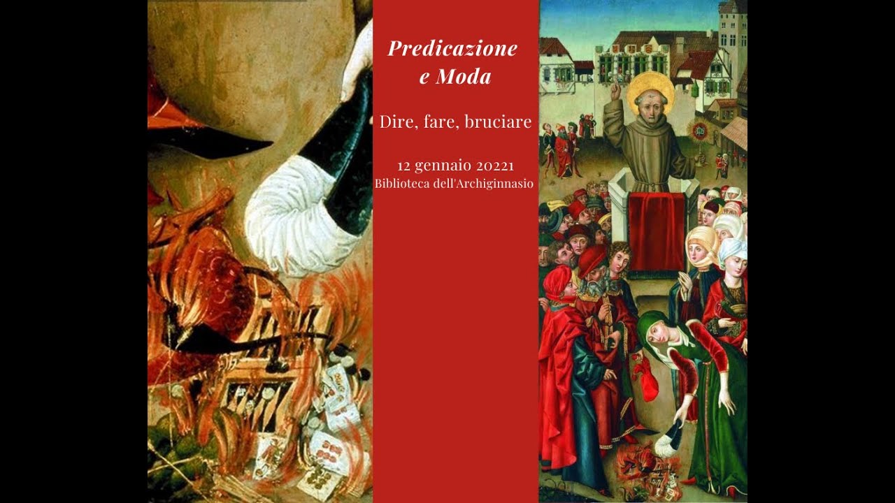 Predicazione e moda: dire, fare, bruciare