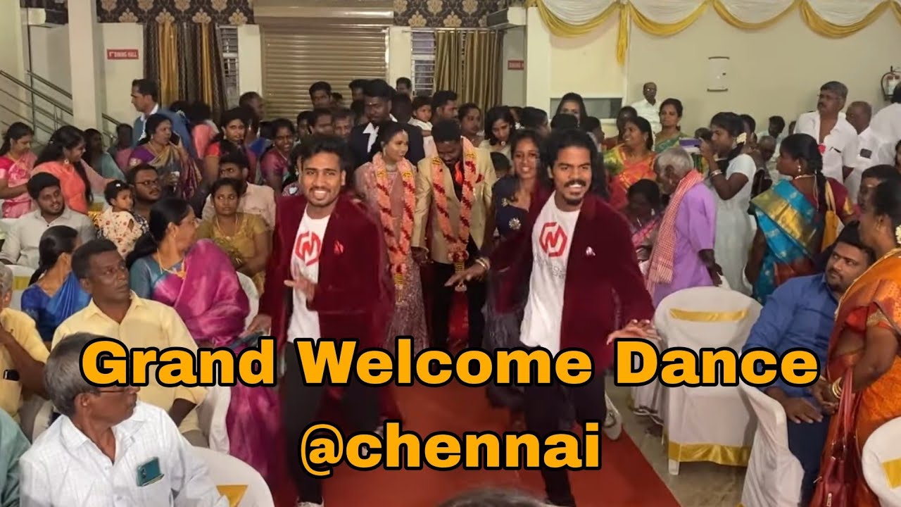 Tamil marriage welcome dance | Jimmiki x Celebration of varisu x Rajithame  | Nonstop Dance Crew