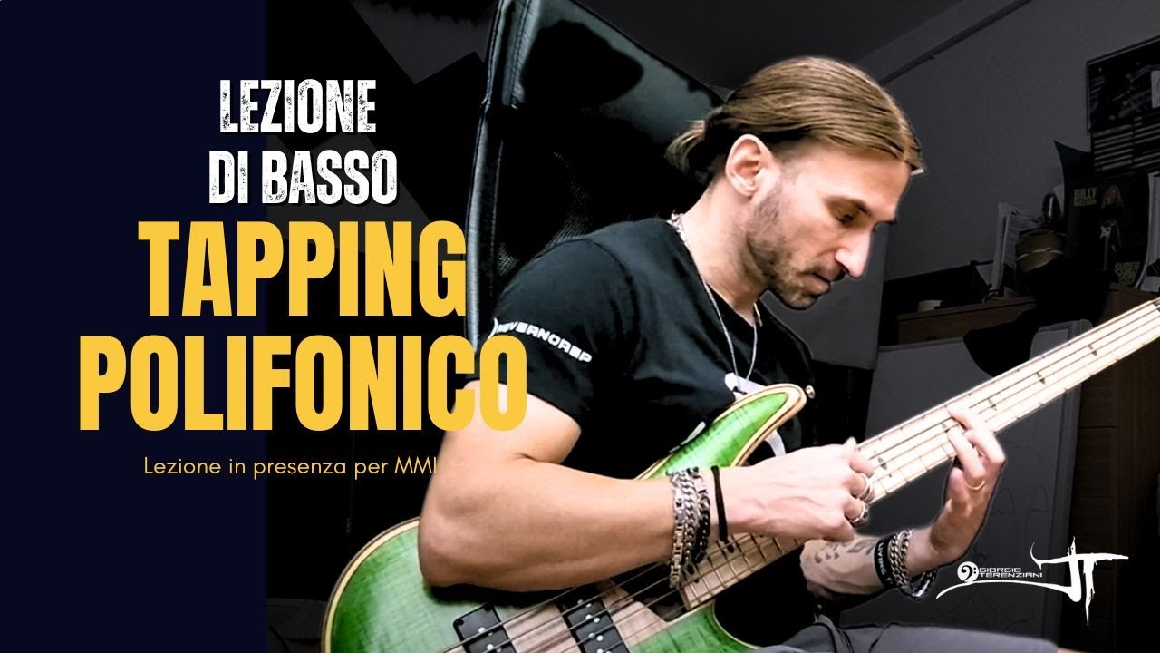 Lezione di basso - Esercizio sul tapping polifonico
