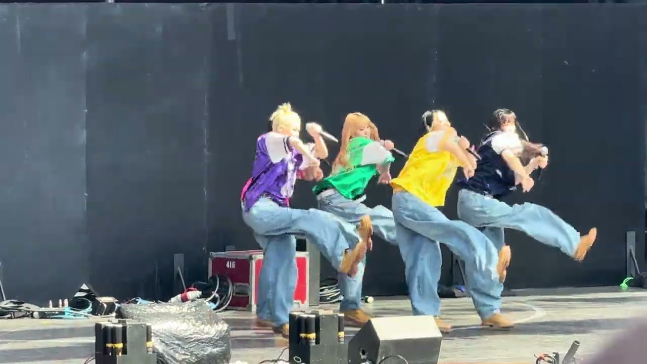 240511- Young Posse - OTB - start 2:59- Head in the Clouds Festival- HITC NYC - throwing for fans