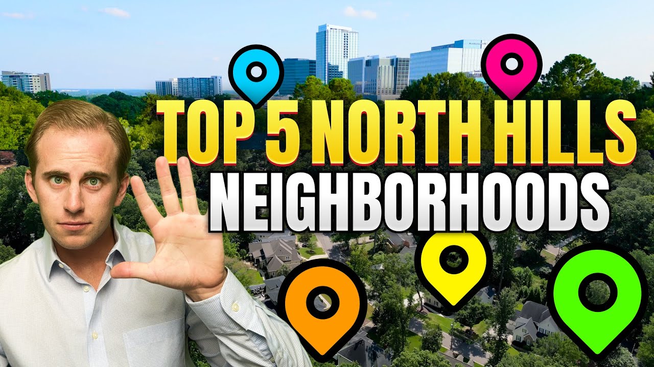 Where to Live in NORTH HILLS RALEIGH | 5 Best Neighborhoods to Know