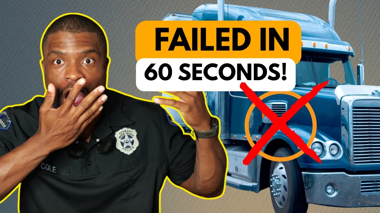 Why Truckers FAIL DOT Inspections in 60 Seconds (And How to Pass)