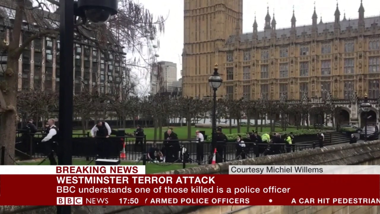 Hot Fuzz Cops in London Attack, BBC News