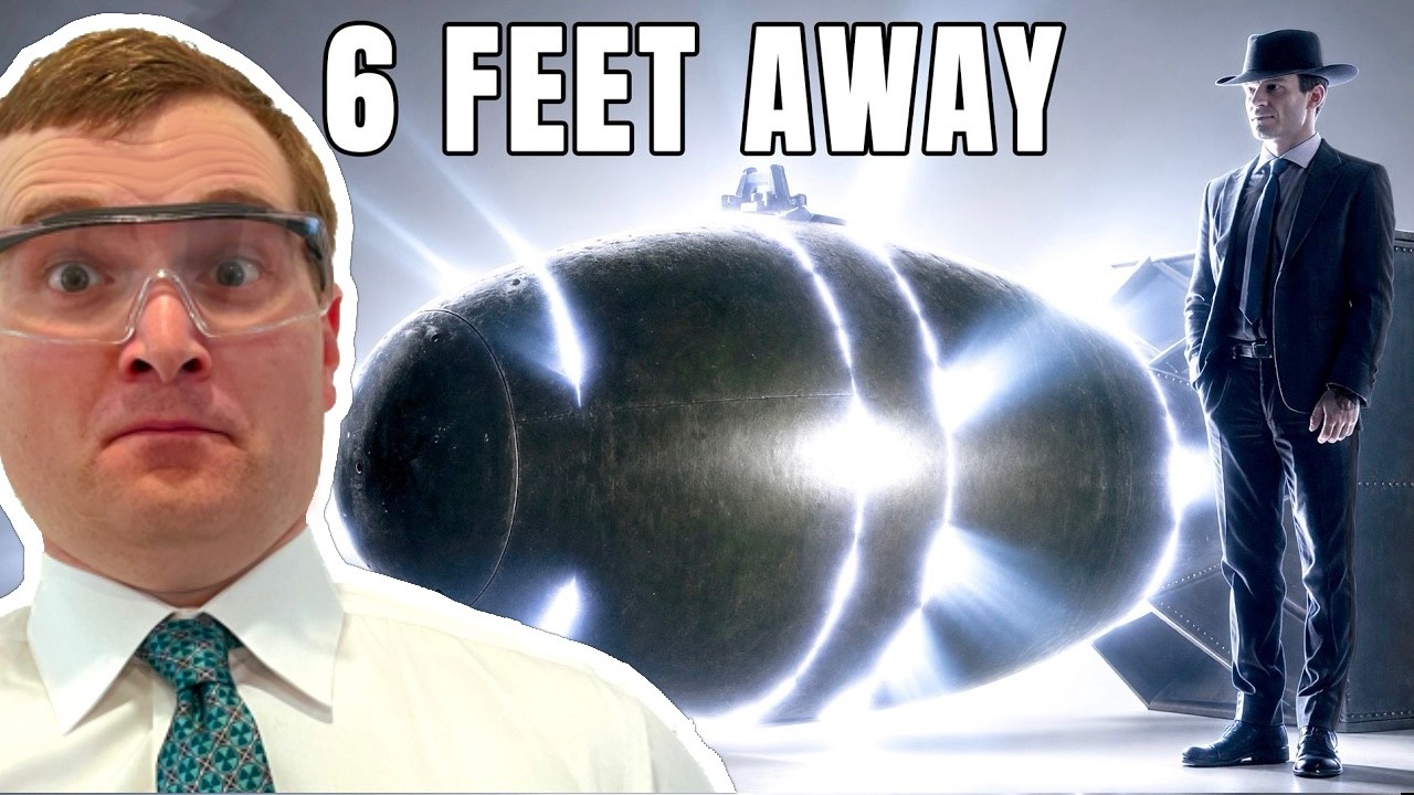 What Happens to You 6 Feet From an Atomic Bomb? - Nuclear Engineer Reacts to Curious Droid