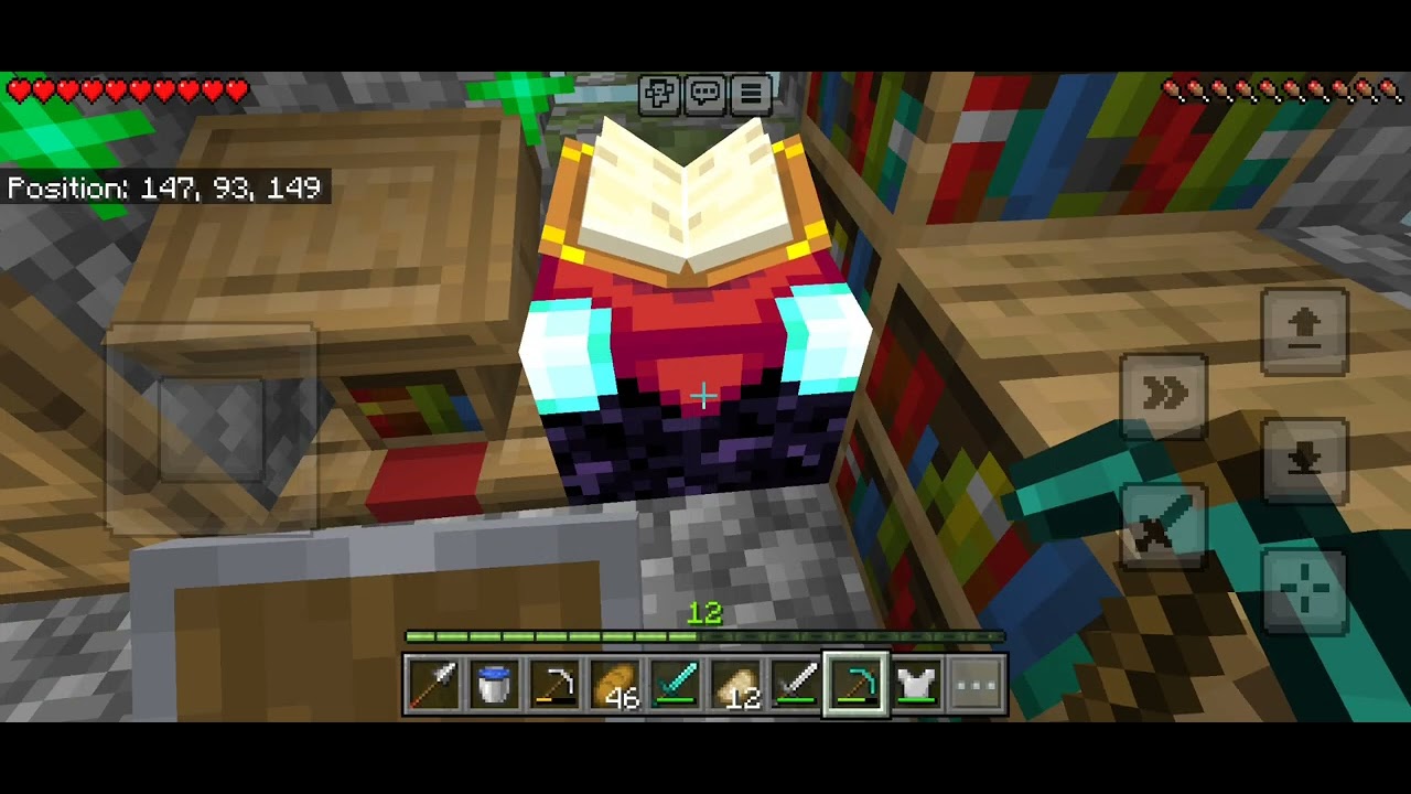 I make my full dimond armor (seed) 