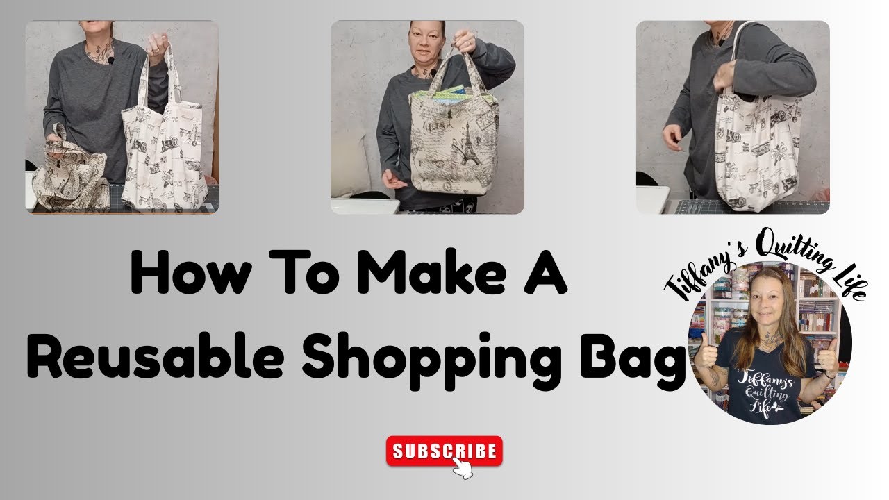 How To Make A Reusable Shopping Bag