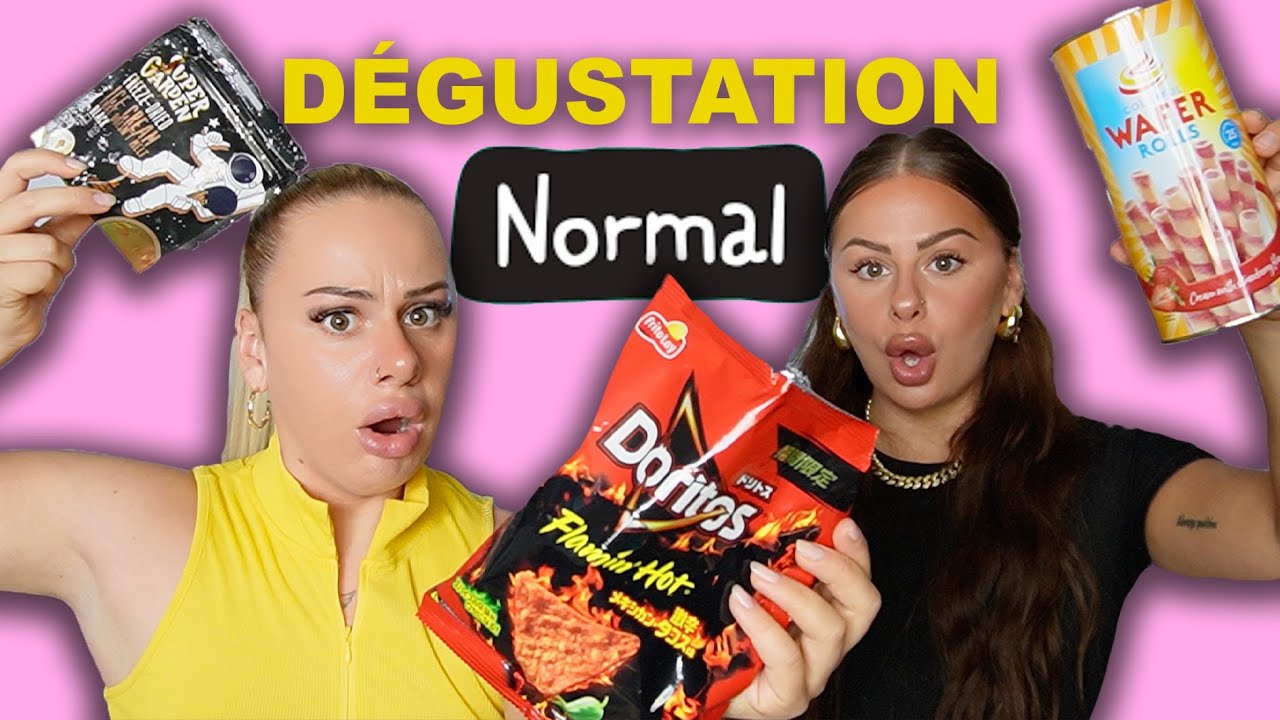 BIG DÉGUSTATION NORMAL (on a dévalisé la boutique) 😂
