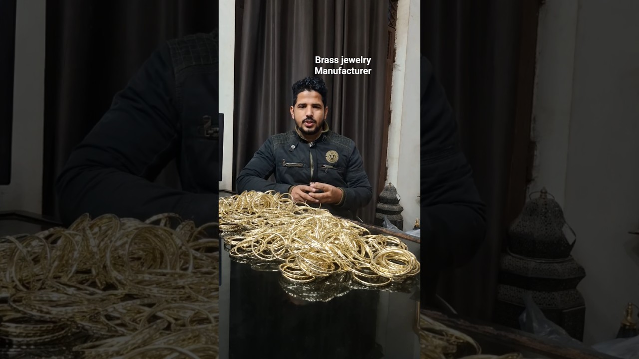 Manufacturer of brass jewelry from Moradabad 