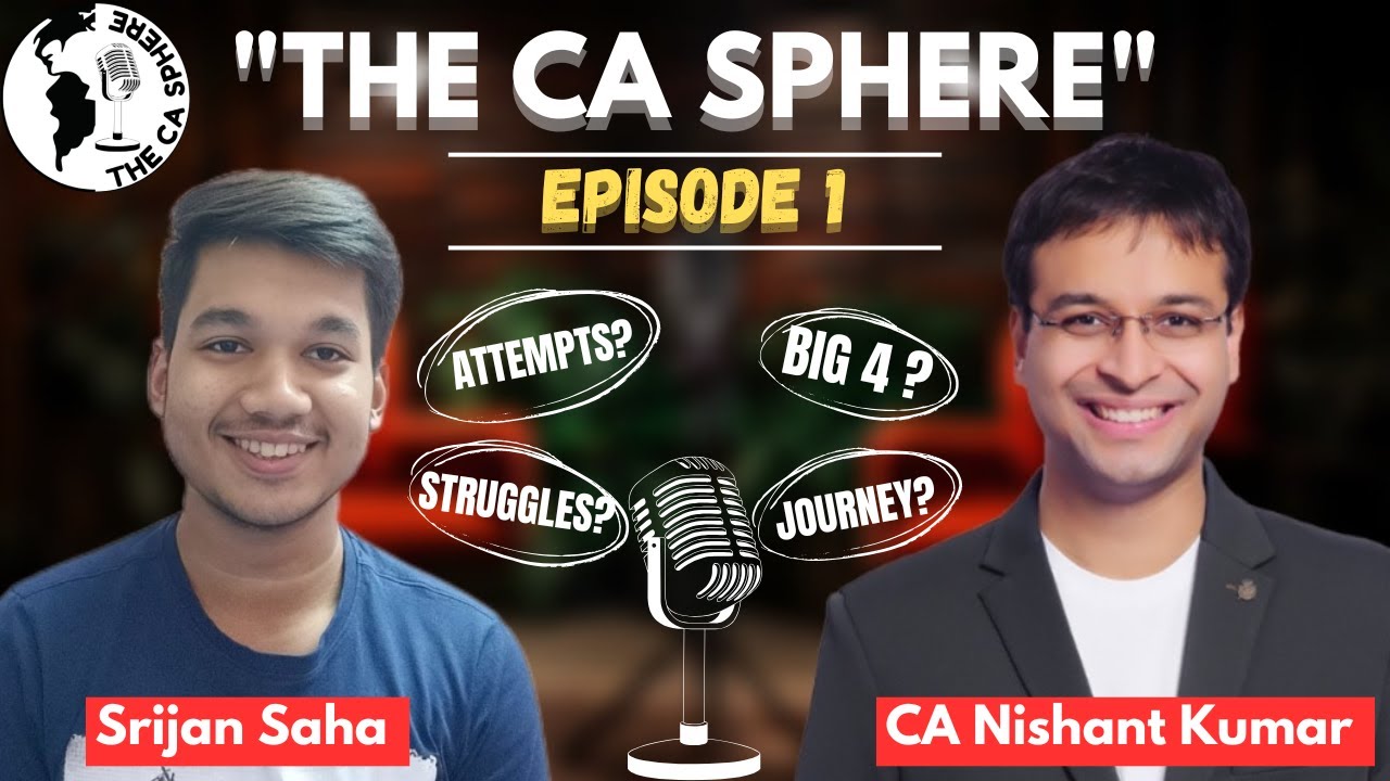 THE CA SPHERE | EPISODE 1 FT. CA NISHANT KUMAR SIR
