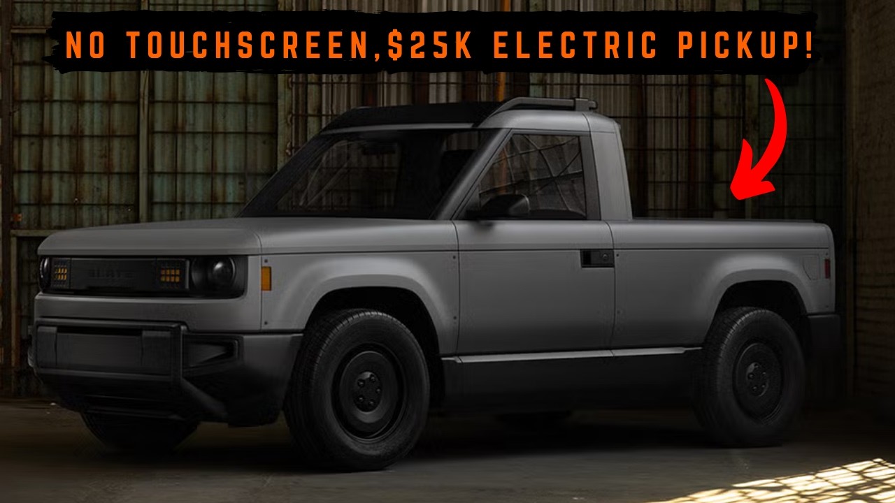 Slate Truck 2027: The $25,000 Modular Electric Pickup &ndash; Full Details!