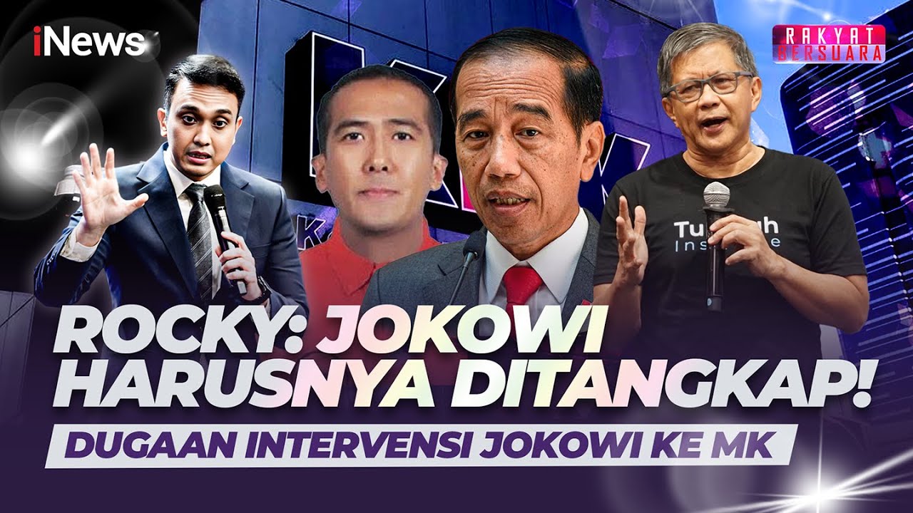 Rocky Sebut Kasus Masiku karena Kesenjangan Kekuasaan & Singgung Jokowi - Rakyat Bersuara 17/12