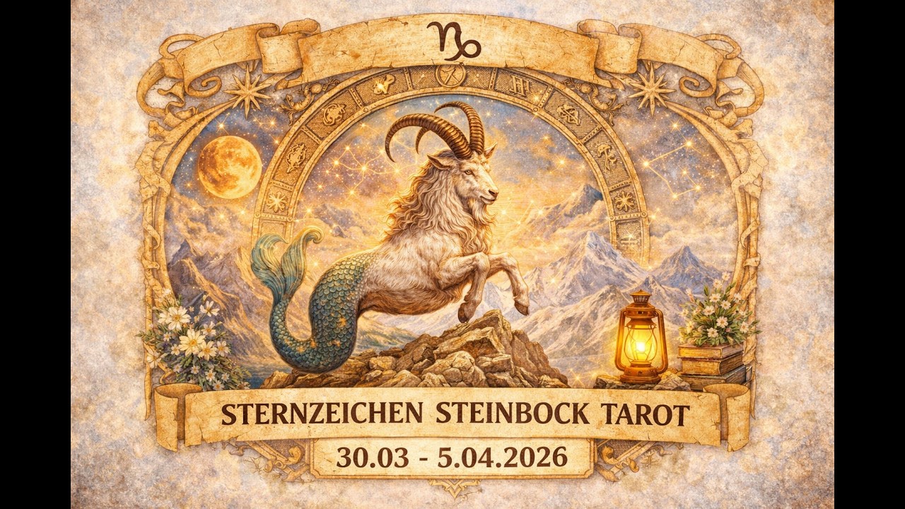 Steinbock ♑️ Tarot ♑️ 30.03-5.04.2026 -Jetzt gehst du in deine wahre Gr&ouml;&szlig;e