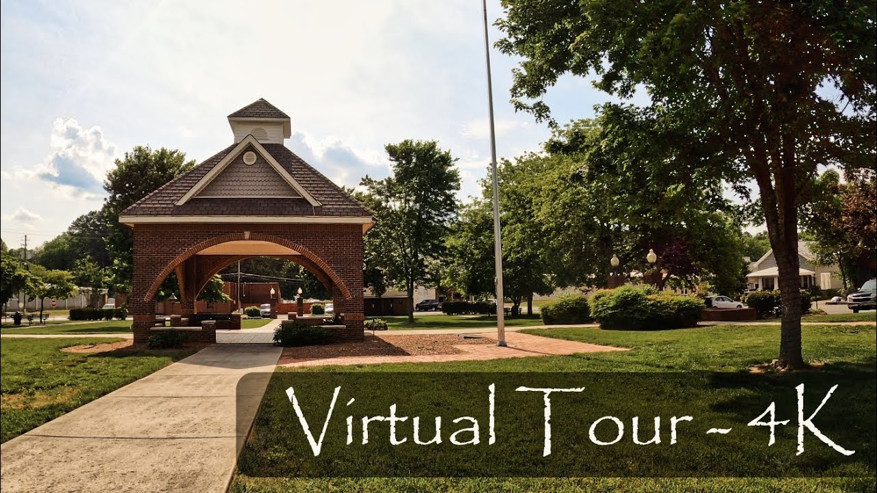 Fairmount, GA - Downtown Walking Tour - 4K