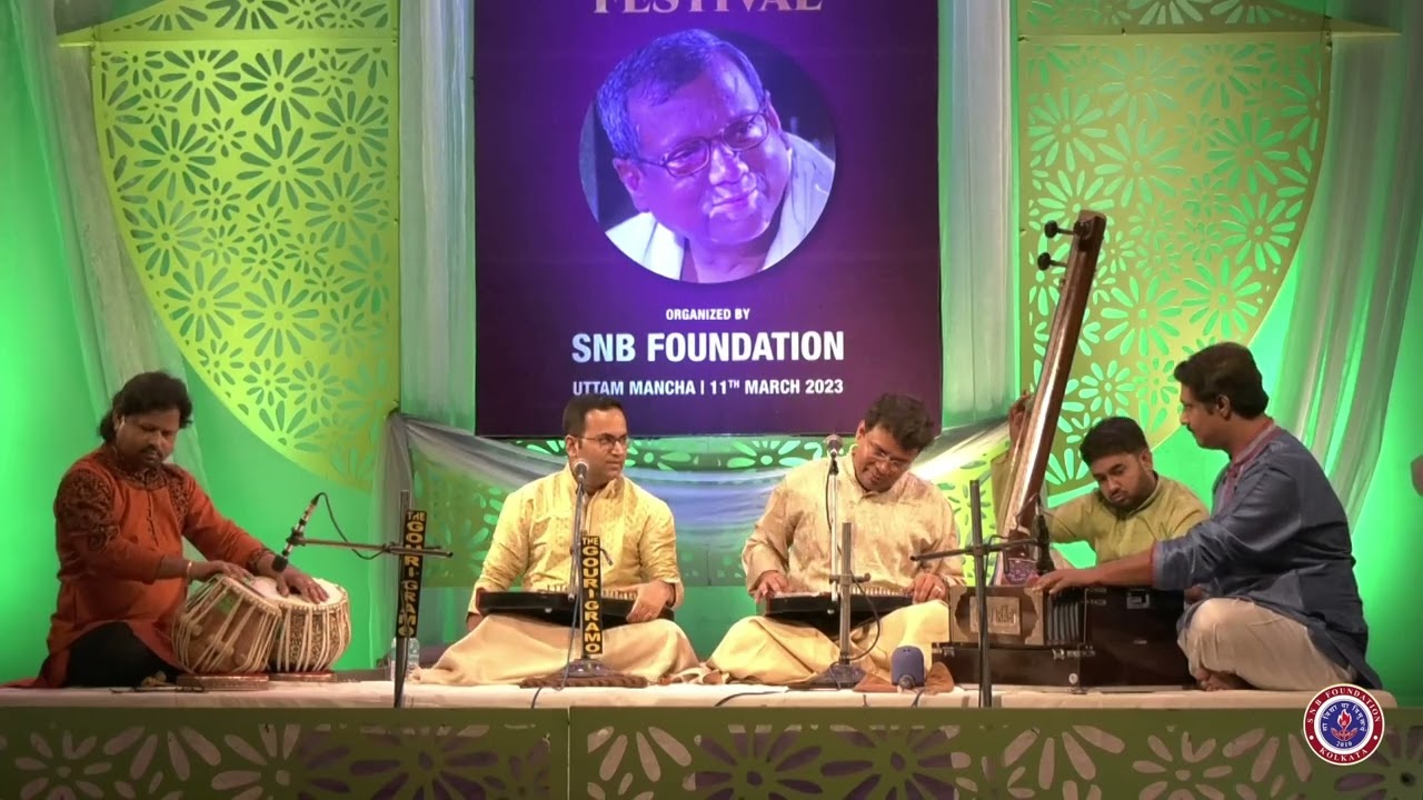 9th RITACHHANDA FESTIVAL Duet Vocal recital Anol Chatterjee and Brajeswar Mukherjee