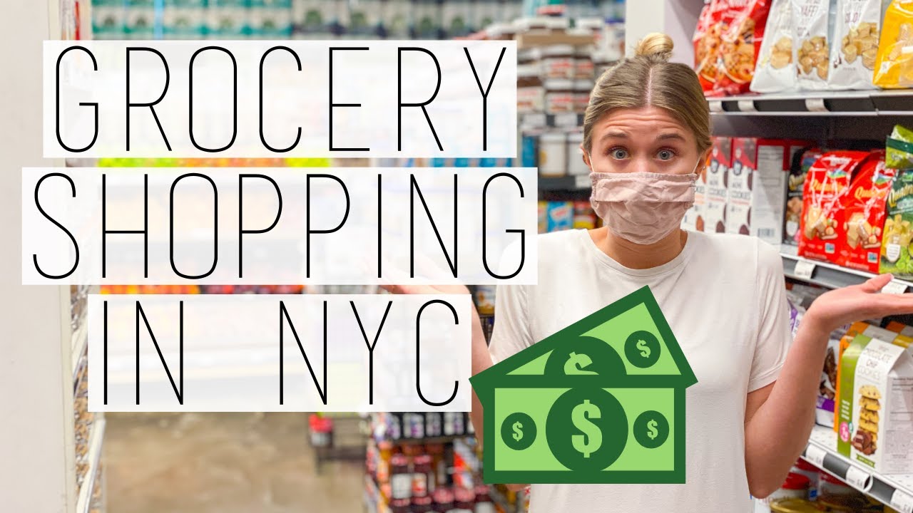 $50 per week GROCERY BUDGET in NYC + Amazon Fresh Grocery Haul | This and Nat