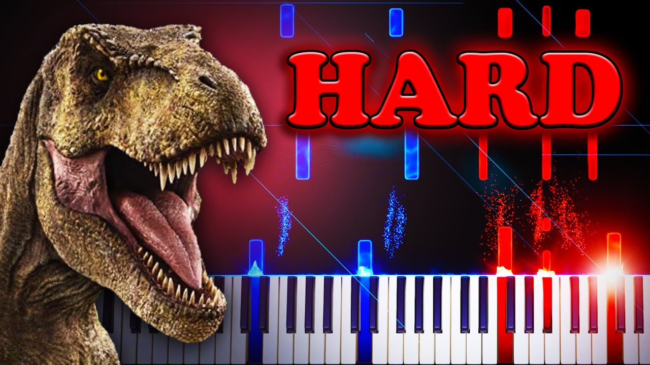 Jurassic Park Theme - Piano Tutorial